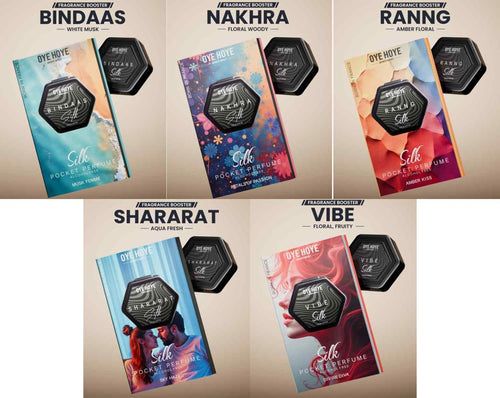 Pocket Perfume Multiple Fragrances 6 ml (Pack of 5 )