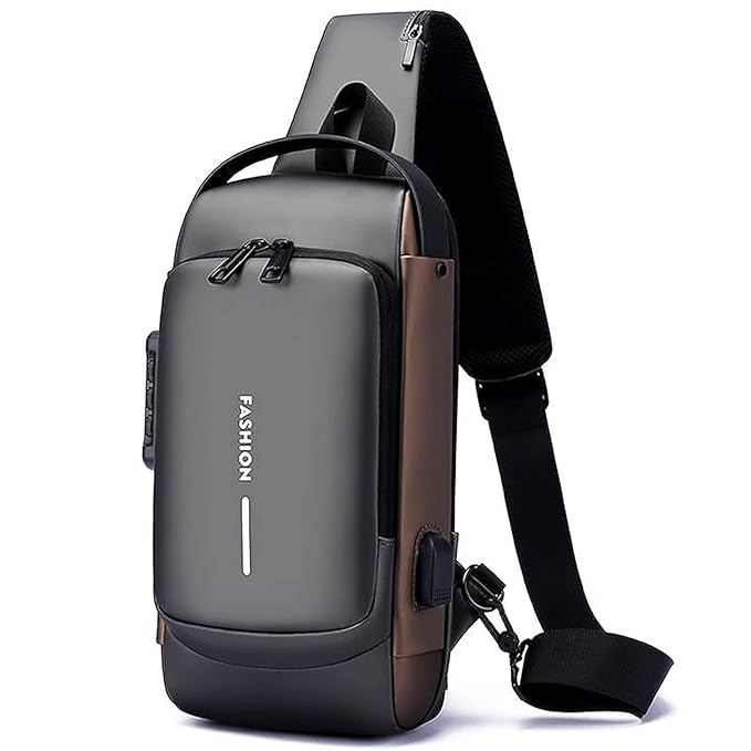 Unisex Multifunction Anti-theft Sling Bag, Cross Body Backpack