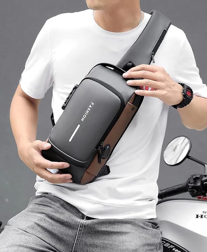 Unisex Multifunction Anti-theft Sling Bag, Cross Body Backpack