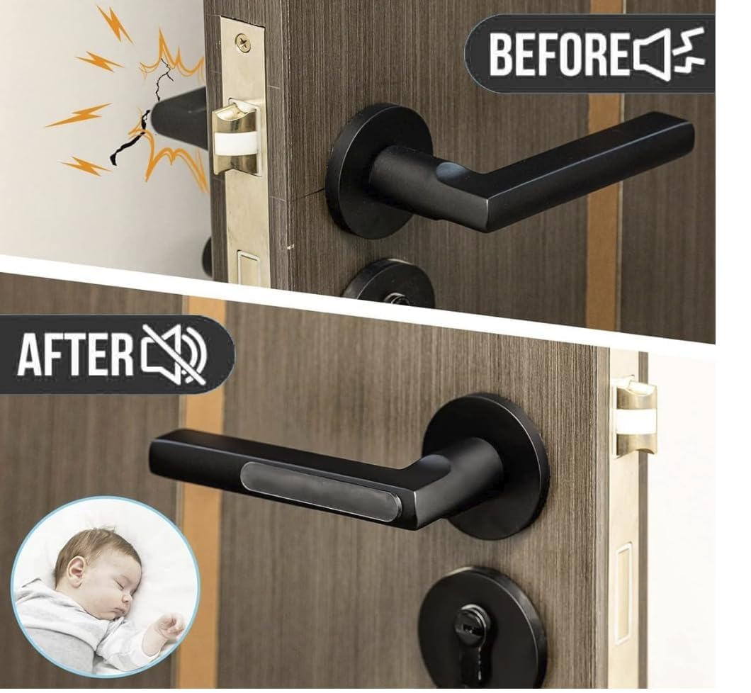 10 Pcs Door Handle Bumper Soft Wall Protector