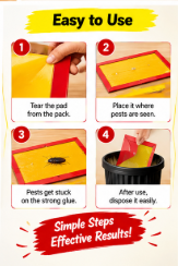 Yellow Sticky Trap for Whiteflies & Aphids
